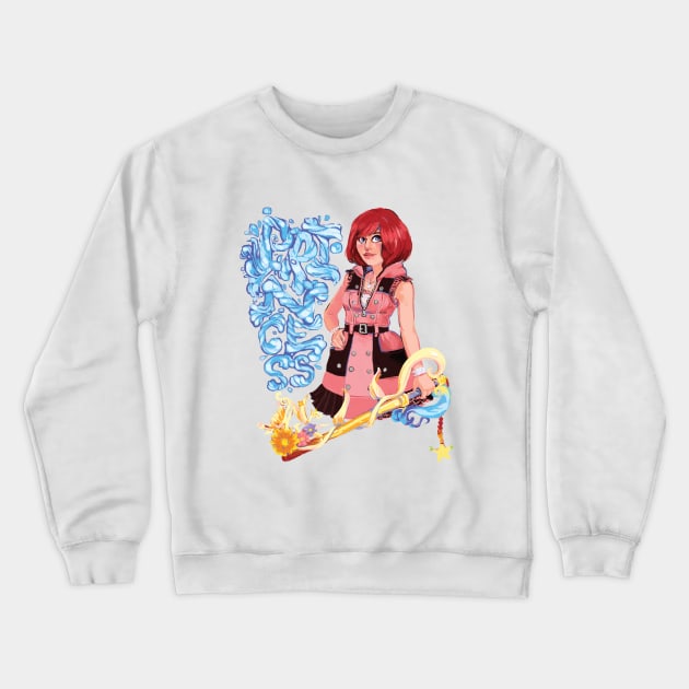 Princess of Heart: Kairi Crewneck Sweatshirt by Ghan